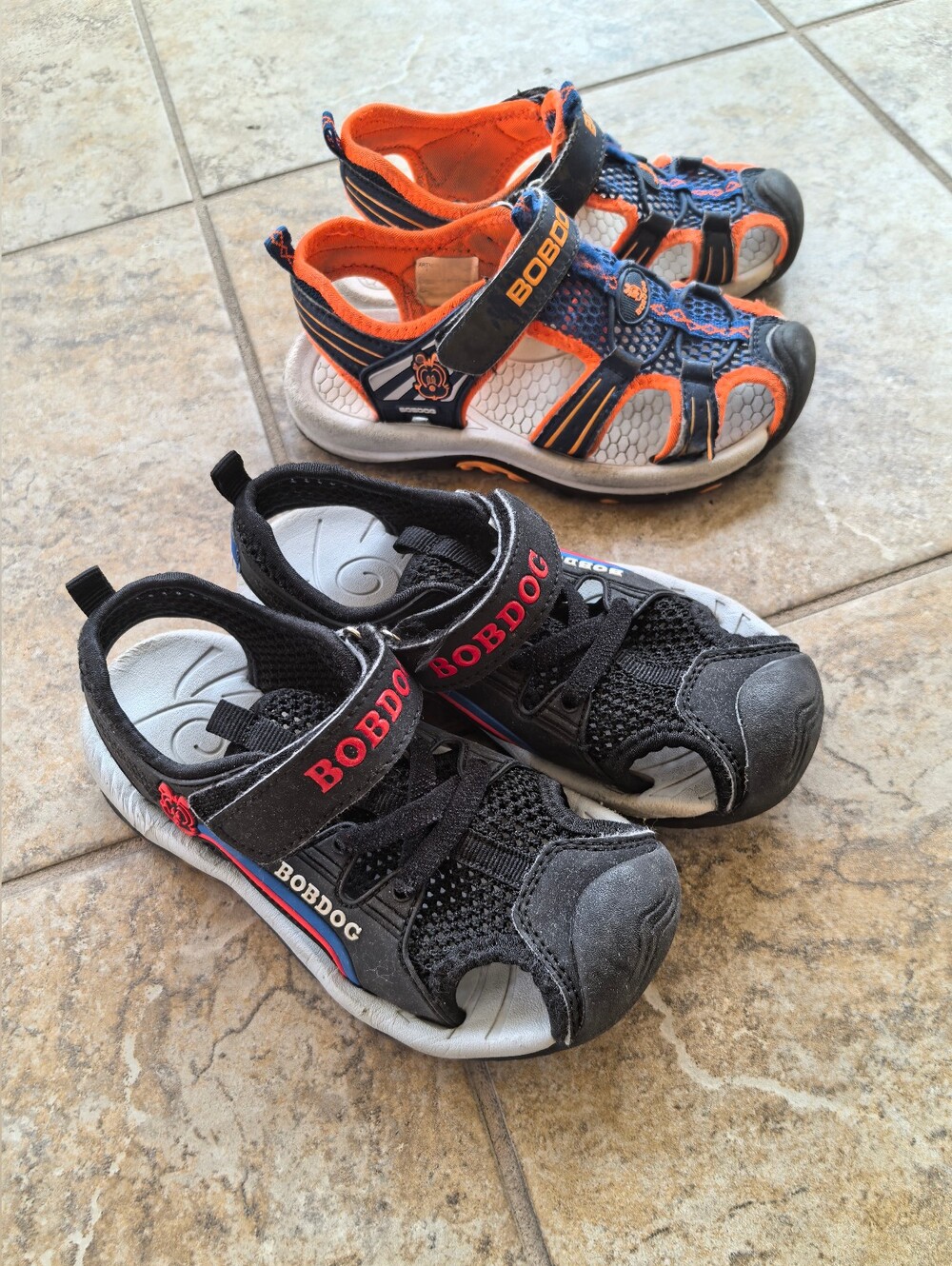 bobdog Summer sandals closed-toe shoes kids toddler boy Closed-toe